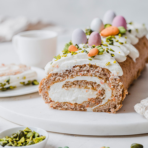 Carrot Cake Biskuitrolle