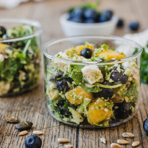 Gesunder Brokkoli-Mango-Salat