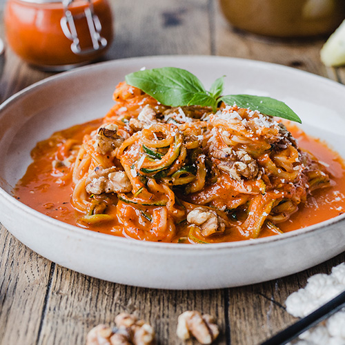 Vegane Paprika-Zoodles